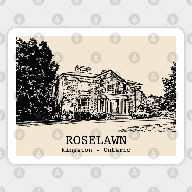 Roselawn - Kingston ON Magnet by Lakeric